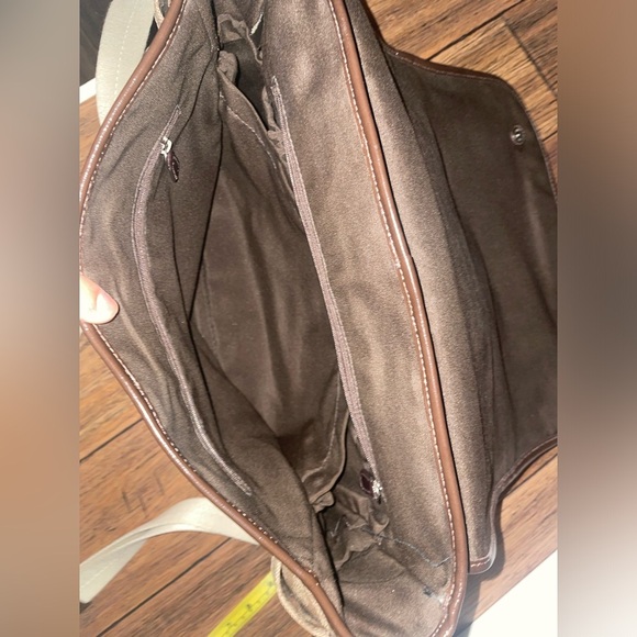 Coach signature logo bag coach messenger bag coach laptop y2k travel work bag - Picture 9 of 14